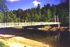 Victorian bridge in the Dee valley